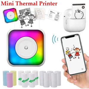 58mm Mini Portable Thermal Printer - Wireless