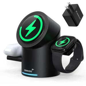 15W 3-in-1 Fast Wireless Charging Station