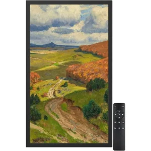 21.5" WiFi Digital Picture Frame with HD Display, Remote, 32GB, Auto-Rotate