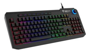 Gamdias ARES P2 Gaming Keyboard, ABNT2 Layout, Black
